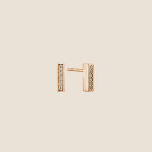 Gold and diamonds earrings Chic